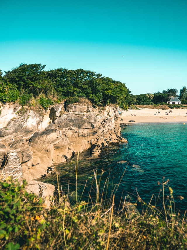 plage et mer bretonne